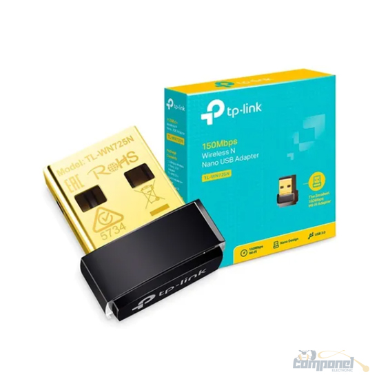 Adaptador USB Wireless TP-Link Nano 150N - TL-WN725N